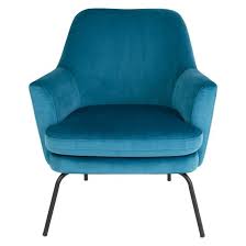 Celine Teal Velvet Armchair Blue Armchair Teal Armchair Velvet Accent Chair