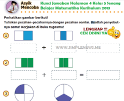 Kunci jawaban halaman 10, 11, 12,buku senang belajar matematika kelas 6. Lengkap Kunci Jawaban Halaman 4 Kelas 5 Senang Belajar Matematika Kurikulum 2013 Simple News Kunci Jawaban Lengkap Terbaru