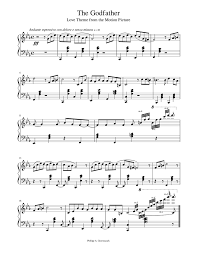 Pin By Wadih Skayem On Partituri Accordion Sheet Music Piano Sheet Music The Godfather