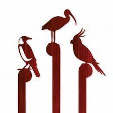Metal Bird Garden Stake Australia Bird Silhouette Steel Decor Magpie Ibis Cockatoo Lisasarah Steel Designs Bird Garden Australian Plants Australian Garden
