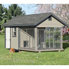 Which plan do you want to build? Fully Assembled 8 X 16 Ft Amish Made Large 2 Run Prefab Dog Kennel With Feed Room Dog Kennel Outdoor Dog House Diy Dog House For Sale