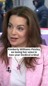In an exclusive interview with #TODAYShow, Kimberly Williams-Paisley shared  how she lost and regained her voice after a years-long medical ordeal.
