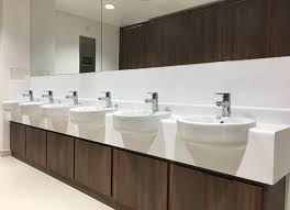 The single bathroom vanity set with mirror and vessel sink has elegant styling that will complement a wide variety of bath or powder room decor. Washroom Cubicles Washroom Products Tbs Amwell