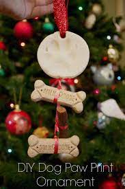 Diy Dog Paw Print Ornament Keepsakes Mom Luck Paw Print Ornament Diy Dog Stuff Dog Paw Print