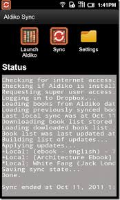Aldiko Sync Uses Dropbox To Sync Aldiko Ebooks Across Android Devices