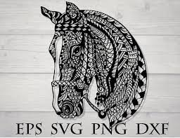 Download Mandala Horse Svg Flower Svg Files Mandala Svg