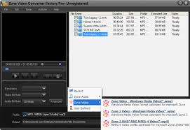 It is a great piece of software for beginners as it is quick and easy to understand with a friendly user interface. Best Free Zune Video Converting Software Free Zune Video Converter Factory