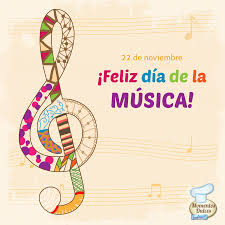 Conmemoracion dia de la musica. 22 De Noviembre Dia De La Musica Dia De La Musica Imagenes De Musica Dia De La Primavera