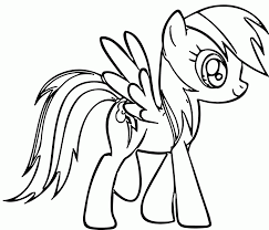 Let your kids develop their creativity, logical thinking and memory with the help of printable pages. Rainbow Dash My Little Pony Ausmalbilder Novocom Top