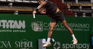 Thiago Monteiro fura o quali em Hagen, na Alemanha