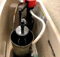 water - Repair sealing inside toilet tank that leads to bowl ...