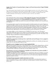 View this sample cover letter for a financial analyst, or download the financial analyst cover i am very interested in the financial analyst opportunity posted on monster. Wemba Sponsorship Letter Template V4 Master Of Business Administration Leadership