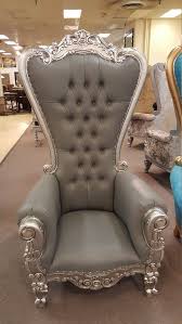 Isaiahfurniture Isaias Luxury Furniture Wholesale Prices 6 Foot King Chair With Crystals Bedroom Design High Back Chairs Luxury Furniture