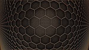 Black And White Geometric Wallpaper 4k Black And White Area Rug Abstract Hexagon 3d Design 2k Wallpaper Hdwallpaper Desktop Hexagon Geometric Hexagon Wallpaper