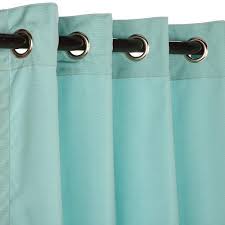Maybe you would like to learn more about one of these? Sunbrella Outdoor Curtain With Nickel Grommets Canvas Glacier