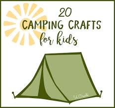 She loves sharing fun and easy craft tutorials. 20 Camping Crafts For Kids U Create