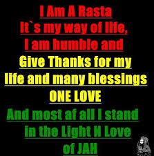 Maybe you would like to learn more about one of these? I Am A Rasta Rastafari Quotes Rastafarian Beliefs Jah Rastafari