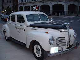 1940 Plymouth Cruiser Utica Ny Pd Police Cars Old Police Cars Police