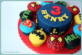 Super hero wonder woman, supergirl and captain america fondant birthday cake. Big Cake Little Cakes Marvel Super Heroes Cake By Cakesdecor