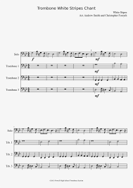 I did a trombone cover of the gravity falls. Trombone White Stripes Chant Sheet Music Composed By White Stripes Trombone Music 827x1169 Png Download Pngkit