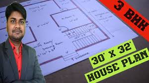 This is the east facing plot. 32 X 30 House Plan As Per Vastu Ii 32 X 30 Ghar Ka Nakha Ii 3 Bhk Home Plan 32 X 30 House Design L T Learning Technology