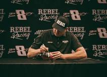 Rebel Bourbon Bottle Signing With NASCAR Champion Kyle Busch