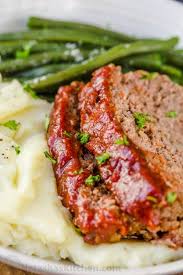This homemade meatloaf recipe is traditional and delicious. Meatloaf Recipe With The Best Glaze Natashaskitchen Com