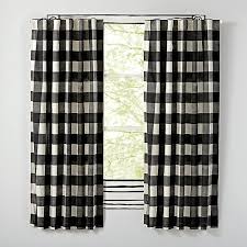 Black And White Buffalo Check Curtains 96 Inches Grey Buffalo Check Blackout Curtain Crate And Barrel Buffalo Check Curtains Black Blackout Curtains Blackout Curtains