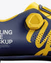 Download Road Cycling Shoe Mockup Side View In Apparel Mockups On Yellow Images Object Mockups