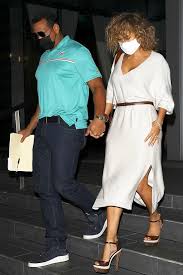 Fashion runway at jfk airport highlights sustainability. Jennifer Lopez S Short Sleeve Belted Sweater Dress November 1 2020 Style Representative