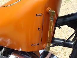 3183d1374383246 Who Here Would Buy Aftermarket Gas Tank 135774d1282938531 05 Sporty Gas Gauge Dsc03879 Jpg 612 459 Bike Tank Motorcycle Tank Cafe Racer Honda