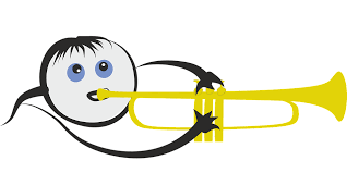 Gambar animasi umumnya berformat gif. Trumpet Play Music Free Vector Graphic On Pixabay