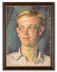 Bonhams : Henry Lamb (British, 1883-1960) Portrait of the Artist's Son,  Valentine