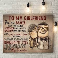 To My Girlfriend Poster Gatsby Home Soulmate Love Quotes Wife Quotes Love Quotes