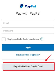 You can pay for purchases via a debit card, no problem. How To Make The Payment Via Paypal With Your Credit Card Or Your Debit Card You Do Not Need Paypal Account