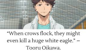 'if you yourself think that you don't have talent, then you'll probably during the moment of the episode i just found it funny. 15 Best Haikyuu Quotes To Motivate You Hablr