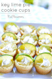 Key Lime Pie Cookie Cups Real Housemoms Cookie Cups Key Lime Pie Bites Food