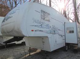 Maybe you would like to learn more about one of these? 2004 Forest River Wildcat 27rl 5th Wheel Trailer