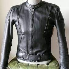 Vintage Fieldsheer Black Leather Cafe Racer Jacket Cafe Racer Jacket Black Leather Vintage Ladies