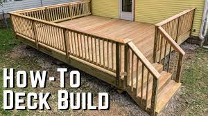 Accept to our picture including drifting deck layouts. How To Build A Deck Diy Home Improvement Youtube