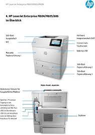 When your hp laserjet 4000 is in use, the toner is heated up and fused to the paper to print your text or pictures. Hp Laserjet Enterprise M604 M605 M606 Serien Pdf Kostenfreier Download