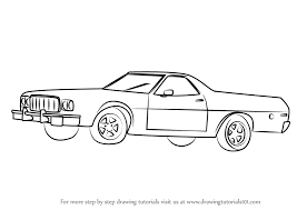 Learn How To Draw An Old Car (Vintage) Step By Step : Drawing Tutorials