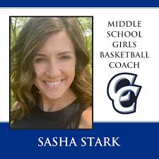 We are very pleased to announce that Sasha Stark has accepted the  invitation to fill the Head Middle School Girls Basketball Coach position  for the coming season. Sasha is a graduate of