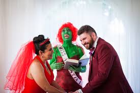Select some words and click explain button. A Most Strange And Unusual Beetlejuice Wedding Officiated By Miss Argentina Offbeat Bride