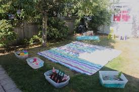 Outdoor birthday party ideas for 7 year olds. Gracen S 2nd Backyard Birthday Bash Mama Papa Bubba Backyard Birthday Birthday Party Activities Toddler Birthday Party