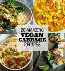 20 Amazing Vegan Cabbage Recipes Cabbage Recipes Healthy Cabbage Recipes Vegan Cabbage Recipes