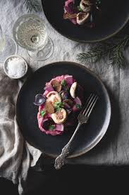 Boudin Blanc Mousseline De Topinambour Et Betterave Et Betteraves Roties Recette En 2020 Betteraves Roties Boudins Blancs Boudin