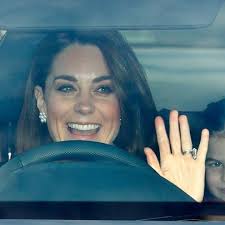 Kate Middleton and Prince William spotted with their children and puppy  during family trip out