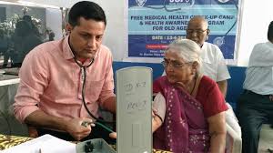 Krishna Shalby Home Care Organize Basic Health Checkup Camp At Suvaran Mandir Old Age Home Homecare Healthcheckup C Home Health Care Health Check Checkup