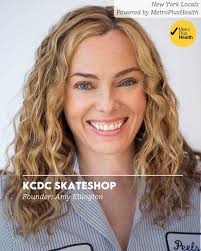 KCDC Skateshop (@kcdcskateshop) is a female-owned skate shop in the heart  of Williamsburg, Brooklyn, founded in 2001 by Amy Ellington  (@amyguntherellington). 🛹✨ They sell skateboards, shoes, apparel, and  accessories, and take pride